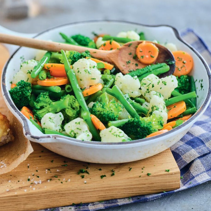 ピカール公式】4種の野菜のポワレ バター風味 冷凍 1Kg / Poêlée à la
