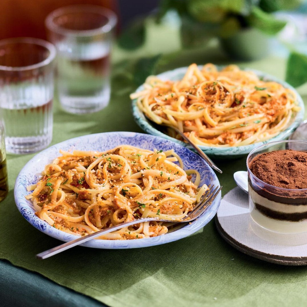 ピカール公式】トマト、カシューナッツ、バジルのリングイネ 500g