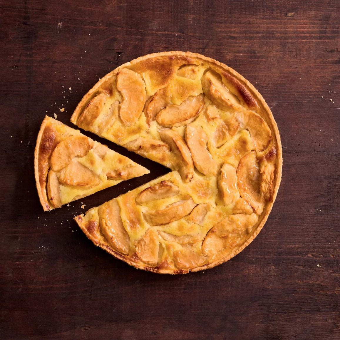 ピカール公式】ノルマンディ風タルト 冷凍 660g Tarte à la normande