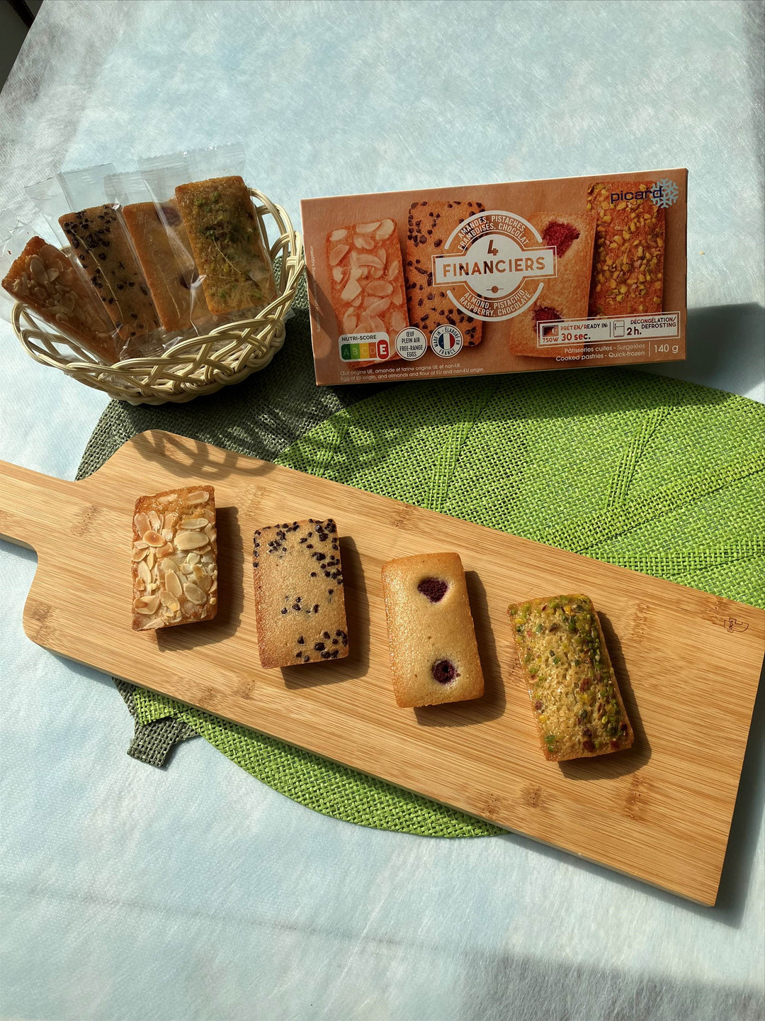 ピカール公式】4種類のフィナンシェ（アーモンド、チョコレート