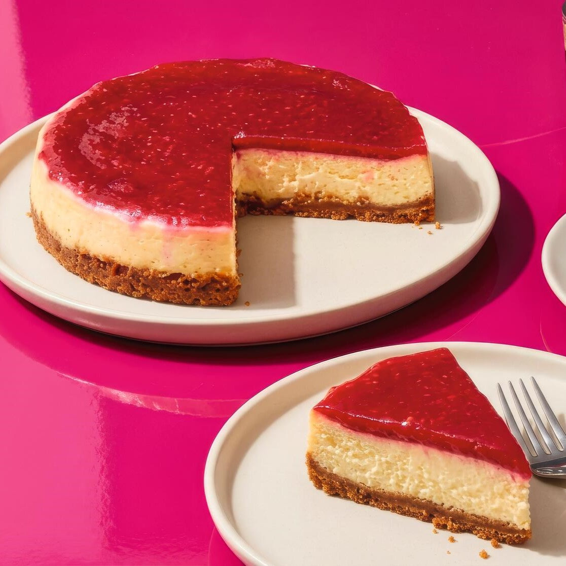 ピカール公式】フランボワーズのチーズケーキ 冷凍 590g Cheesecake à
