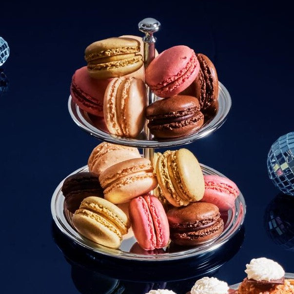 ピカール公式】4種類のマカロン(チョコレート、フランボワーズ、バニラ