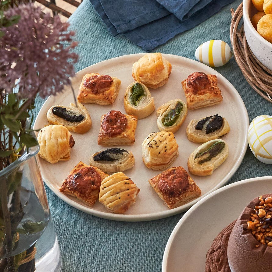 ピカール公式】食前のおつまみ 4種類のミニパイ 冷凍 30個入 30 mini